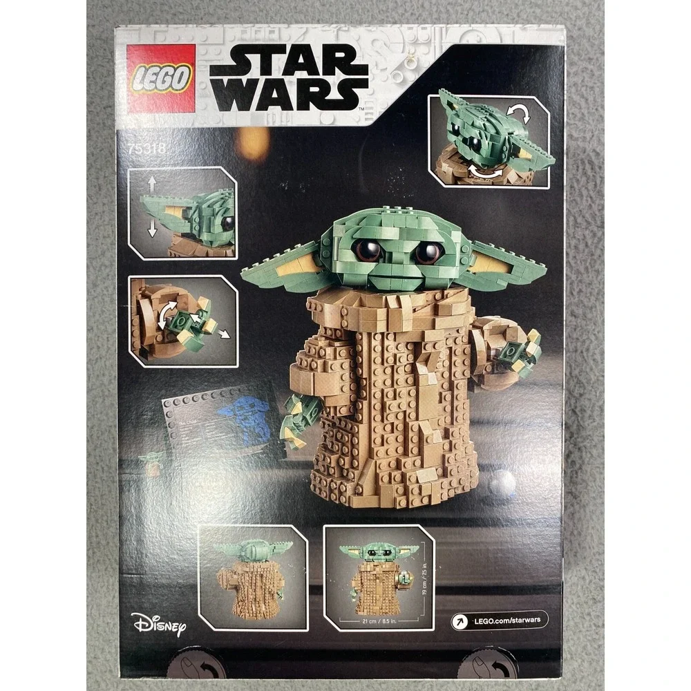 LEGO Star Wars‎ Mandalorian The Child Baby Yoda Din Grogu 1073 Pieces 10+ 75318 - Picture 7 of 7